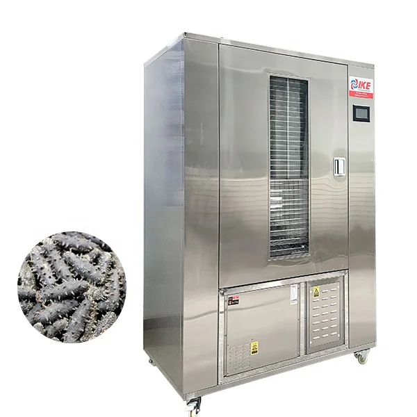 IKE Heat pump efficient fresh sea cucumber and fish meat dryer mushroom vegetables drying oven