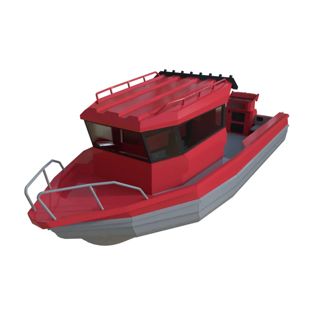 Speed Boat - 25ft /7.5m Jet Craft Welded Aluminium Fishing Boat for sale yacht aluminum