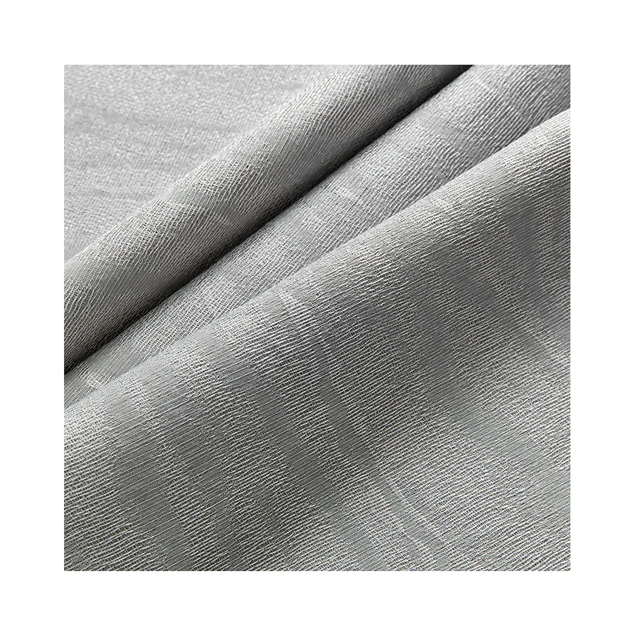 Factory Wholesale High Warp Density Jacquard Fabric Living Room Curtain Fabric