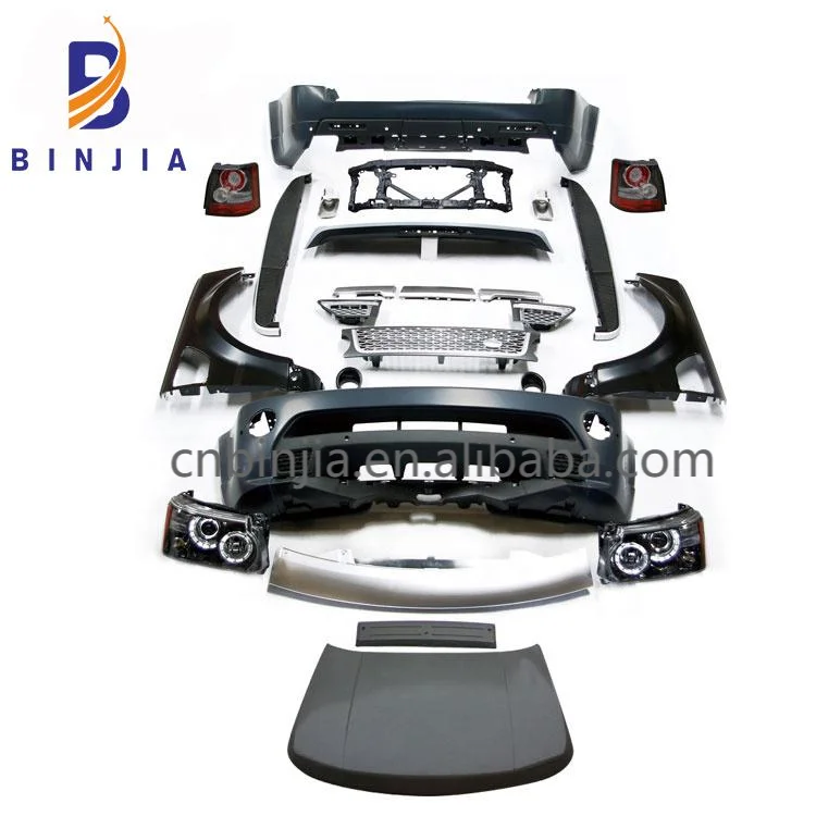 Комплект кузова передний задний бампер капот фары для года 2006-2009 для Land Rover Range Rover Sport