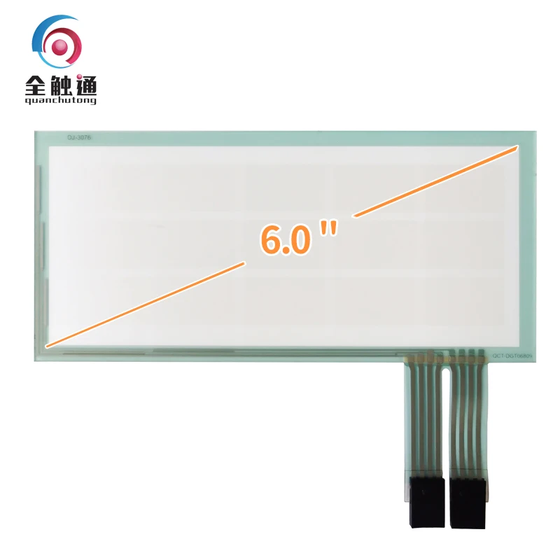Manufacturers Supply Industrial Touch Screen 6 Inch Digital Resistive Touch Screen