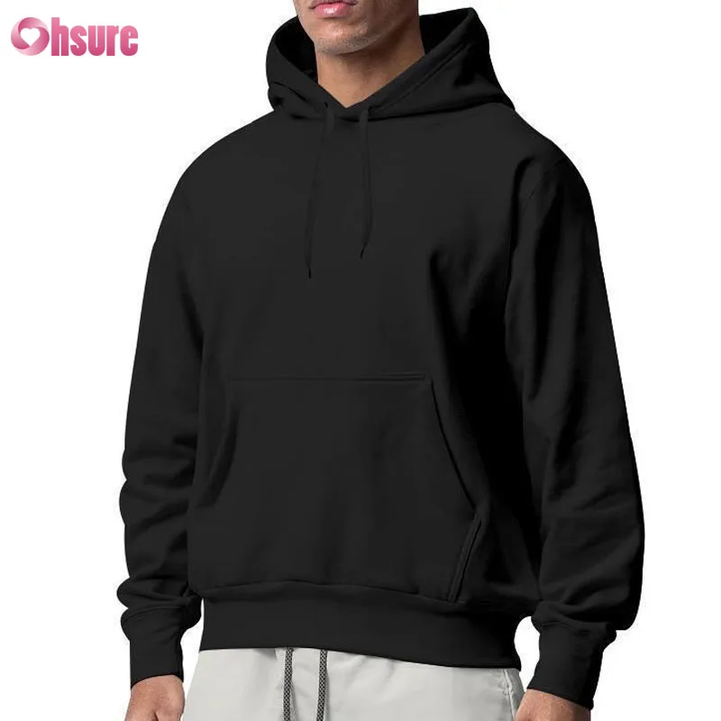 washed hoodie Blank OEM custom logo Sports top Regular Fit Raglan Sleeves Sports Hoodie Men Fitness Gym Training Hoodie