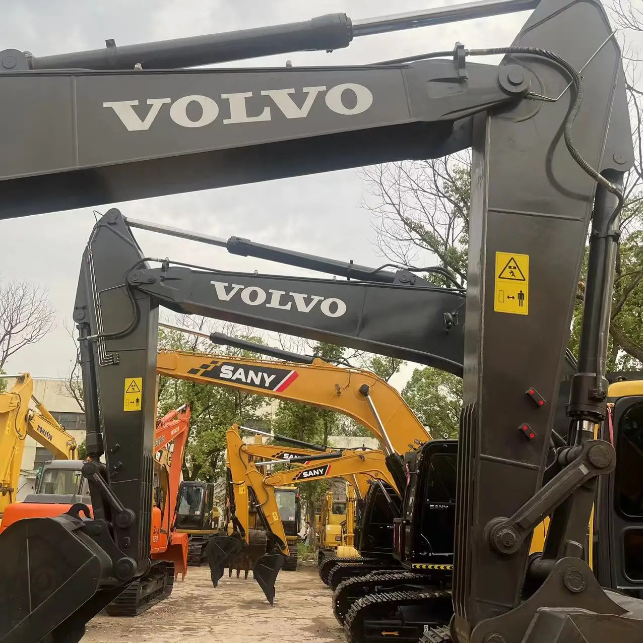 Original Volvo EC200/ 200DL Used Excavator Used Volvo EC210 /EC220 20 ton Construction Machine