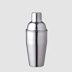 Factory Direct stainless steel cocktail shaker metal 550ml