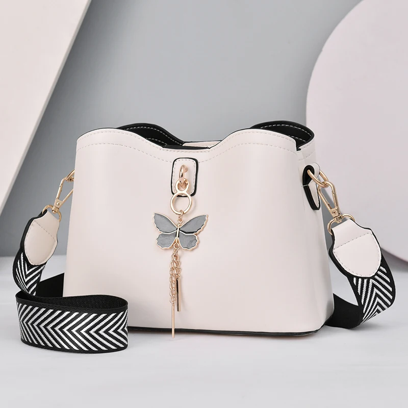 sac a main femme Hot Sales Messenger Bags Cute Pendant Pu Leather Crossbody Bags For Women