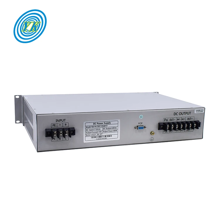 12 Months Warranty 220V to 24V 10A 20A 19inch 2U rack mount telecom DC DC Converter