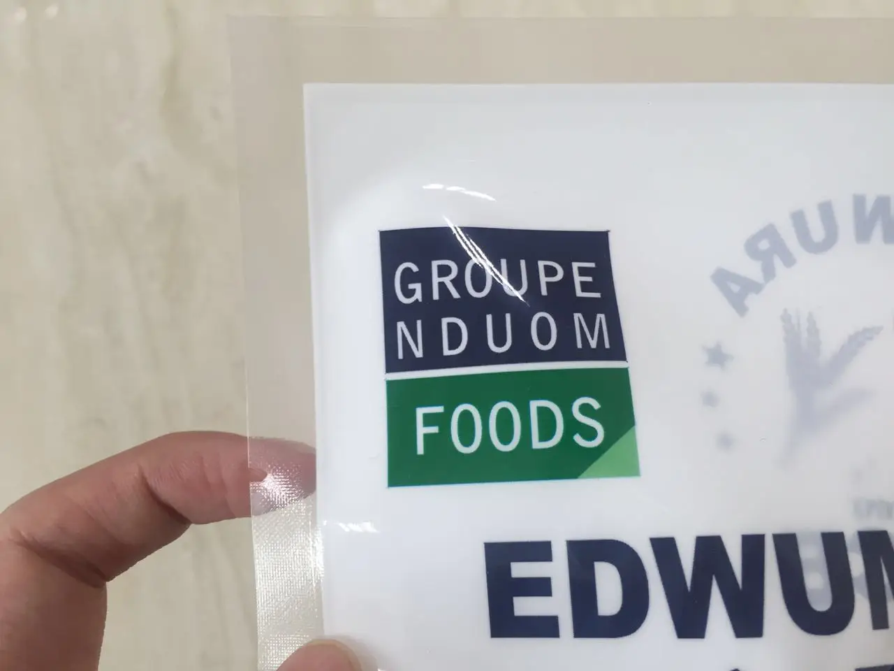 
LDPE HDPE three sides sealed heat seal plastic pe bag 