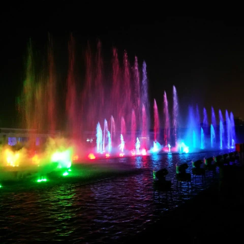 music play water garden fountain dancing fountains
