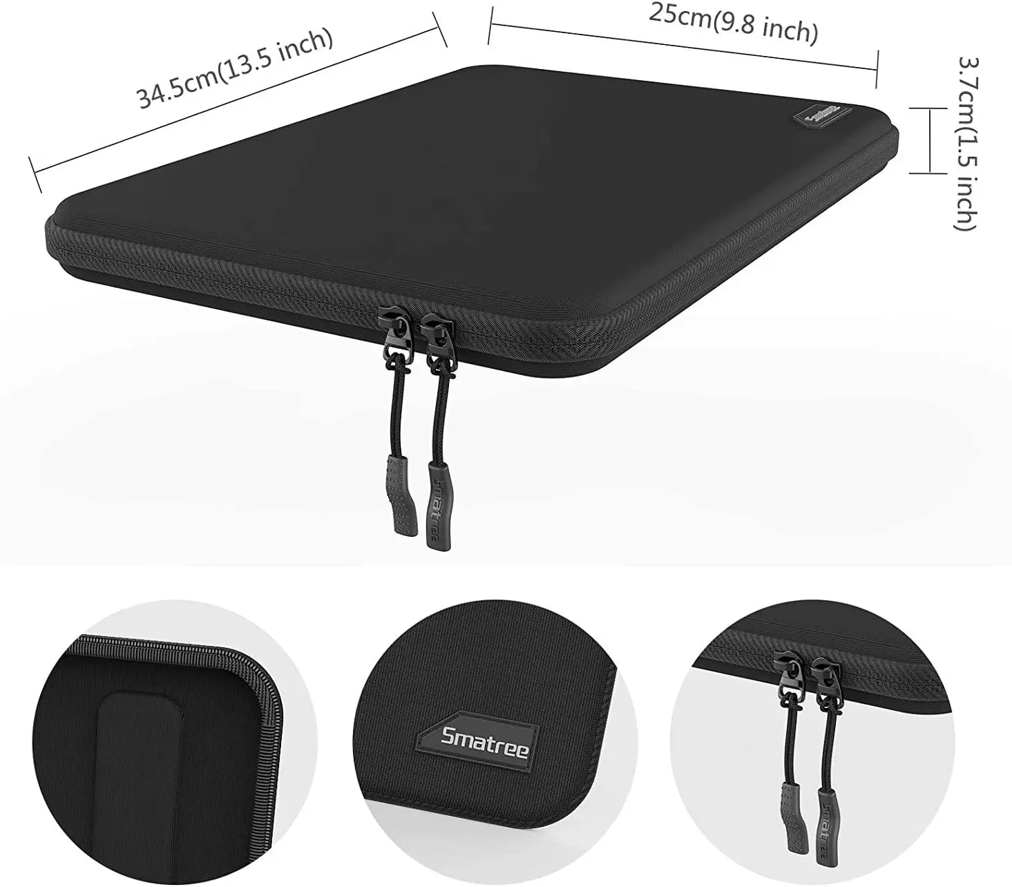 Patented Smatree 13inch Hard Sleeve Case Laptop for MacBook Air 2022 13.3inch 13.6inch
