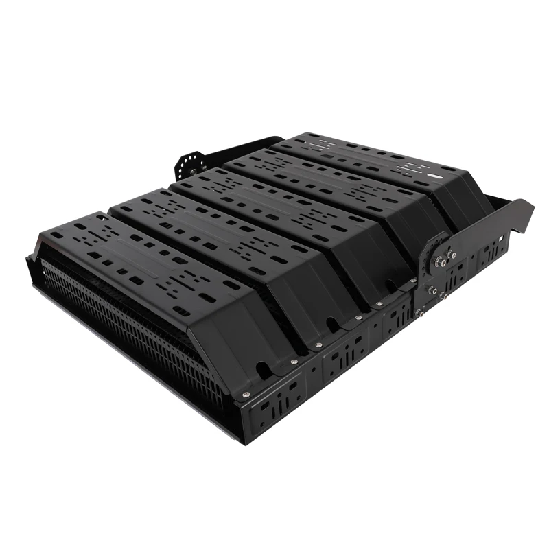 Aluminum Die-casting Heat Fin 1250Watt high mast light waterproof LED flood light