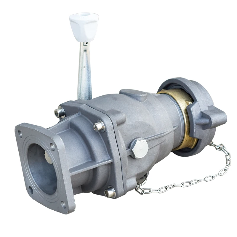 Aluminum Alloy Fuel Tanker Truck Discharge Valve