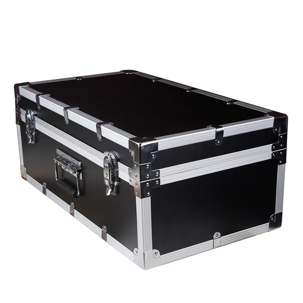 customize production accordion aluminum knife tool storage case sample carry aluminum frame mdf flight case