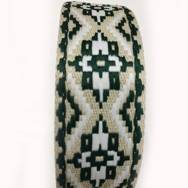 2 'жаккардовая полиэфирная тесьма с абстрактным цветочным узором жаккардовая лента