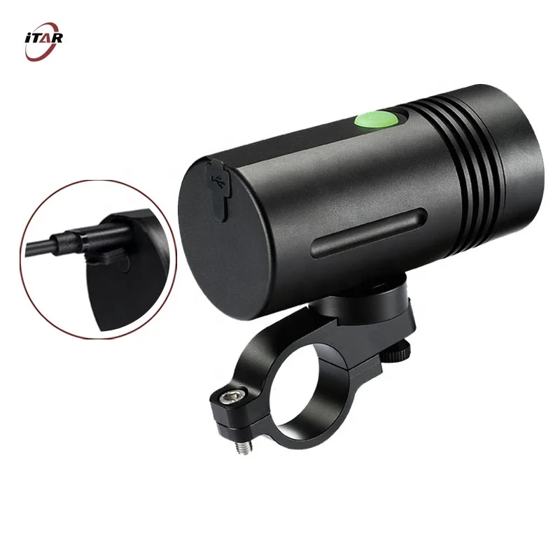 Custom Ultra Bright 3300 lm USB C Rechargeable Bike Accessories Light Cycle Front Lamp Powerful Waterproof LED Bicycle  Light
