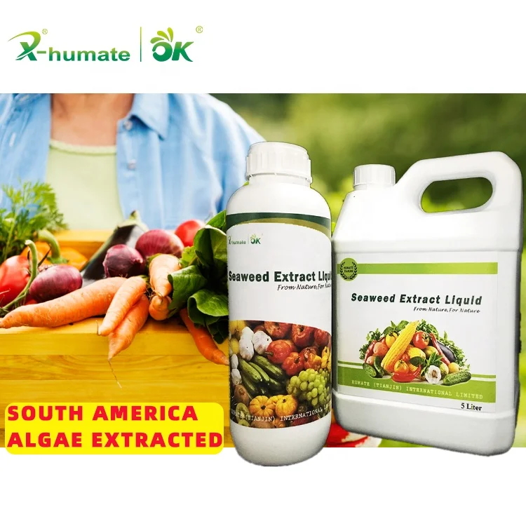 Quick Release 100% Seaweed Extract Organic Fertilizer Liquid Seaweed Extract Seaweed Fertilizer