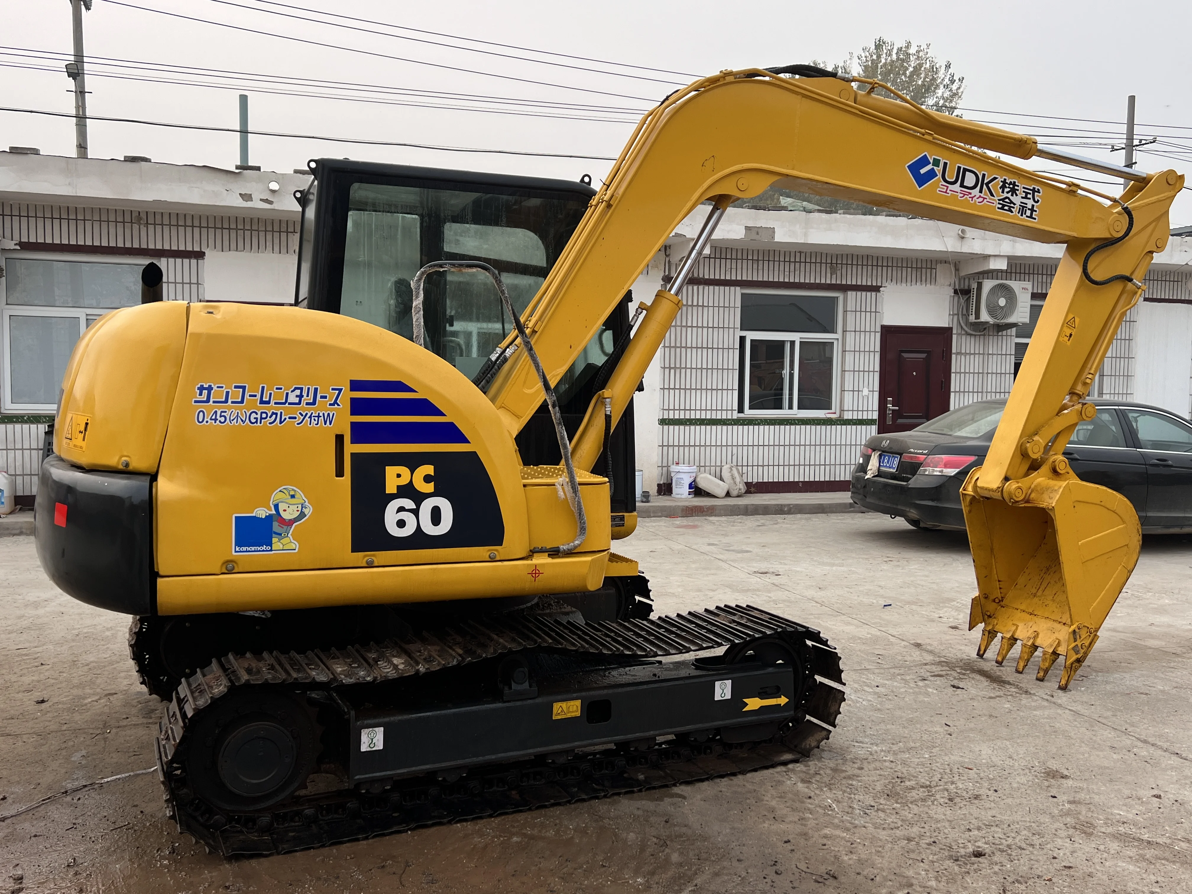 Мини-экскаватор Komatsu PC60 оригинальный японский Pc35mr-3 Pc40 Pc50 Pc55 pc56 мини-экскаватор