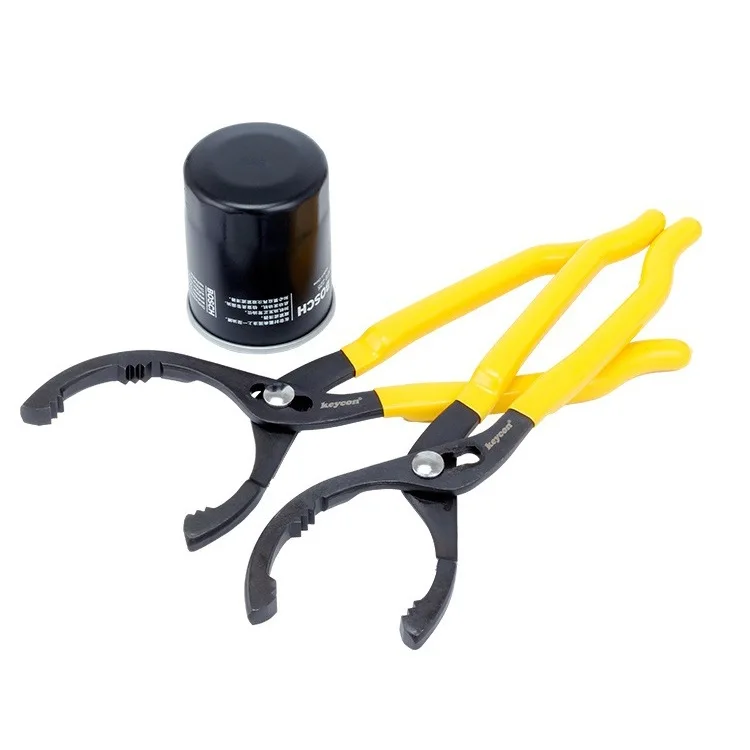 portable car Oil filter strap wrench strap oil filter wrench swivel handle car oil filter wrench