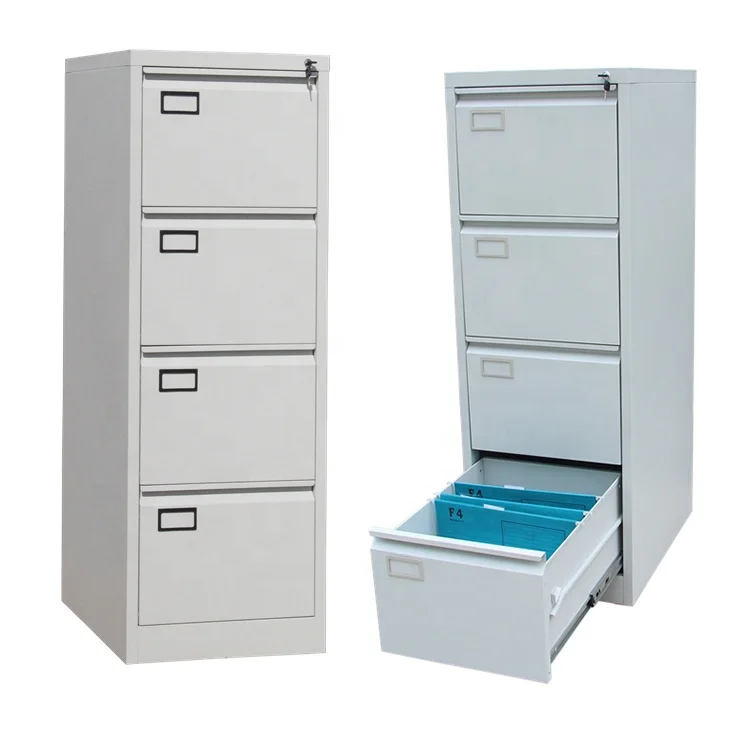 Commercial Furniture Office 4 Drawer Metal File Cabinet Garage Steel Storage Cabinet Archivadores