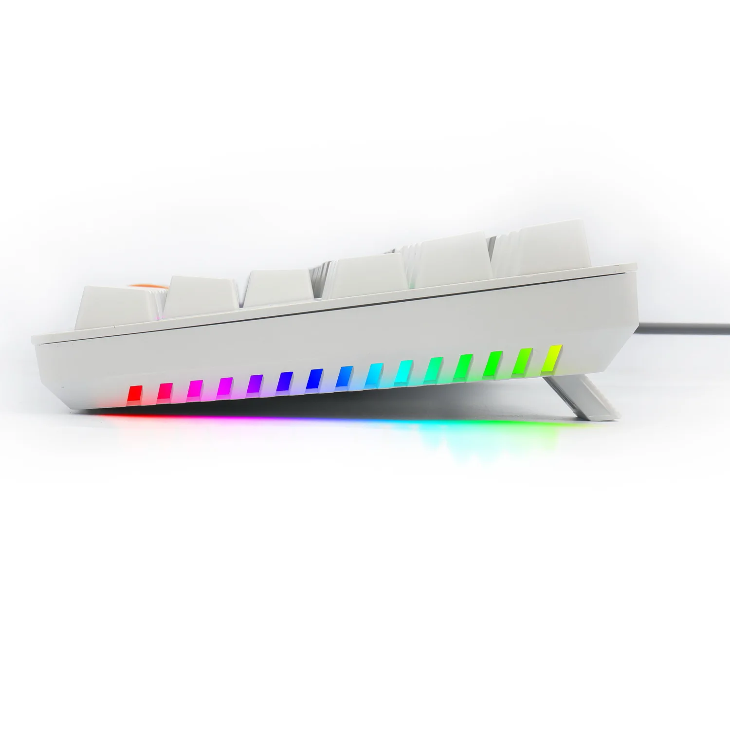2021 Professional LED Backlit EYOOSO K620 White Gray Backlit Gaming Mechanical Keyboard Mechanical