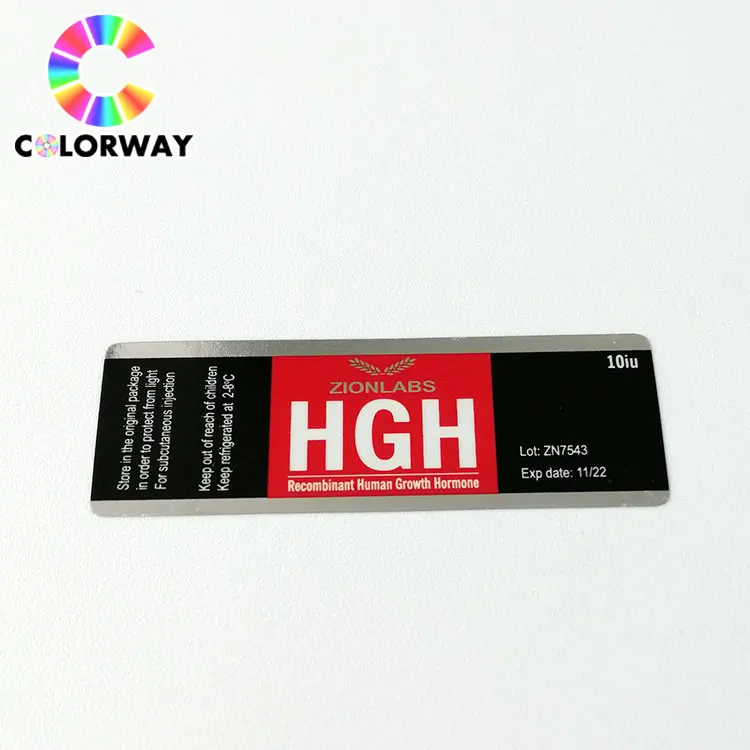 Китай низкая цена гормон роста для бодибилдинга человеческая ручка HGH флакон 10 мл этикетки