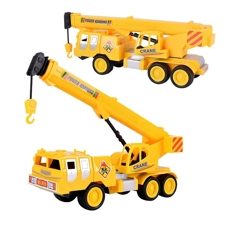 
1:36 Large Inertia Fire Engine Truck Ladder Truck 360 Degrees Rotatable Ladder Ground Engineering Truck Toy for Kids 