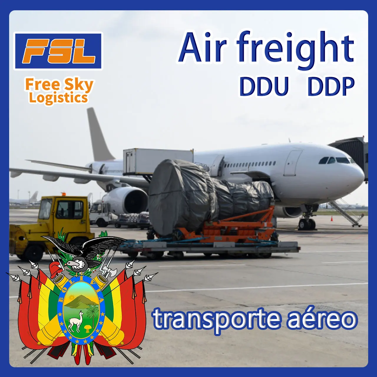 TOP 10 TNT/Fedex/DHL/UPS Express Air Cheap Shipping From China To Bolivia Agent