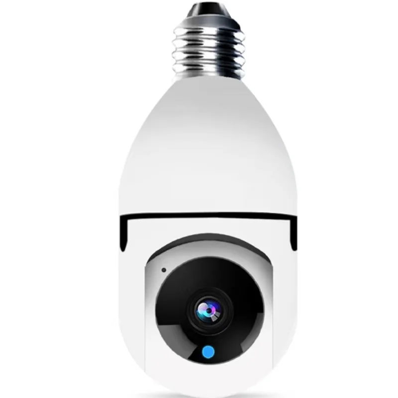 Беспроводная Wi-Fi Мини Цифровая видеокамера Smart Bulb 360 градусов Full HD IP-камера с двухсторонним аудио и функцией записи 128g
