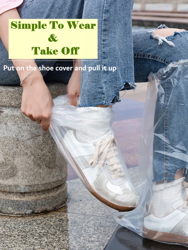 Hot Sale Useful Disposable PE ShoeCover Manufacturer Wholesale Waterproof Dustproof Good Price