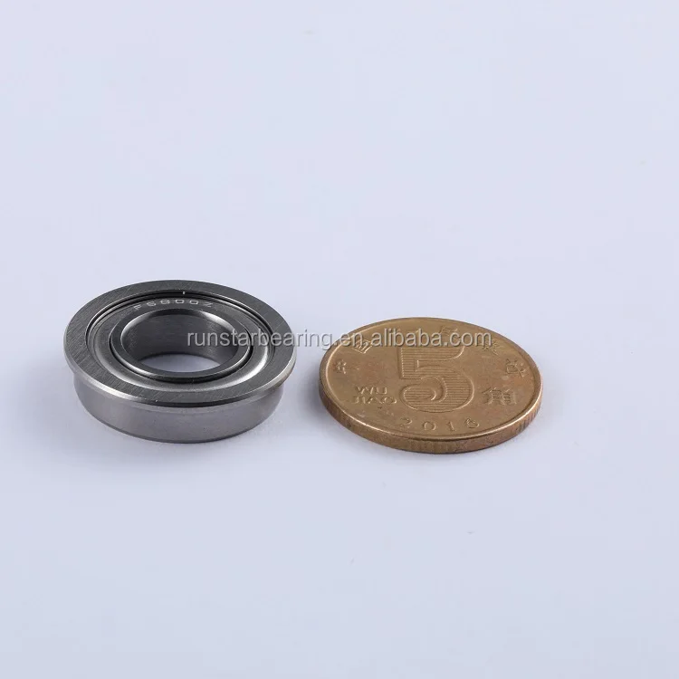 Фланцевый радиальный шарикоподшипник от производителя F6800ZZ 10*19*5 мм, фланцевый подшипник, дешевый фланцевый подшипник