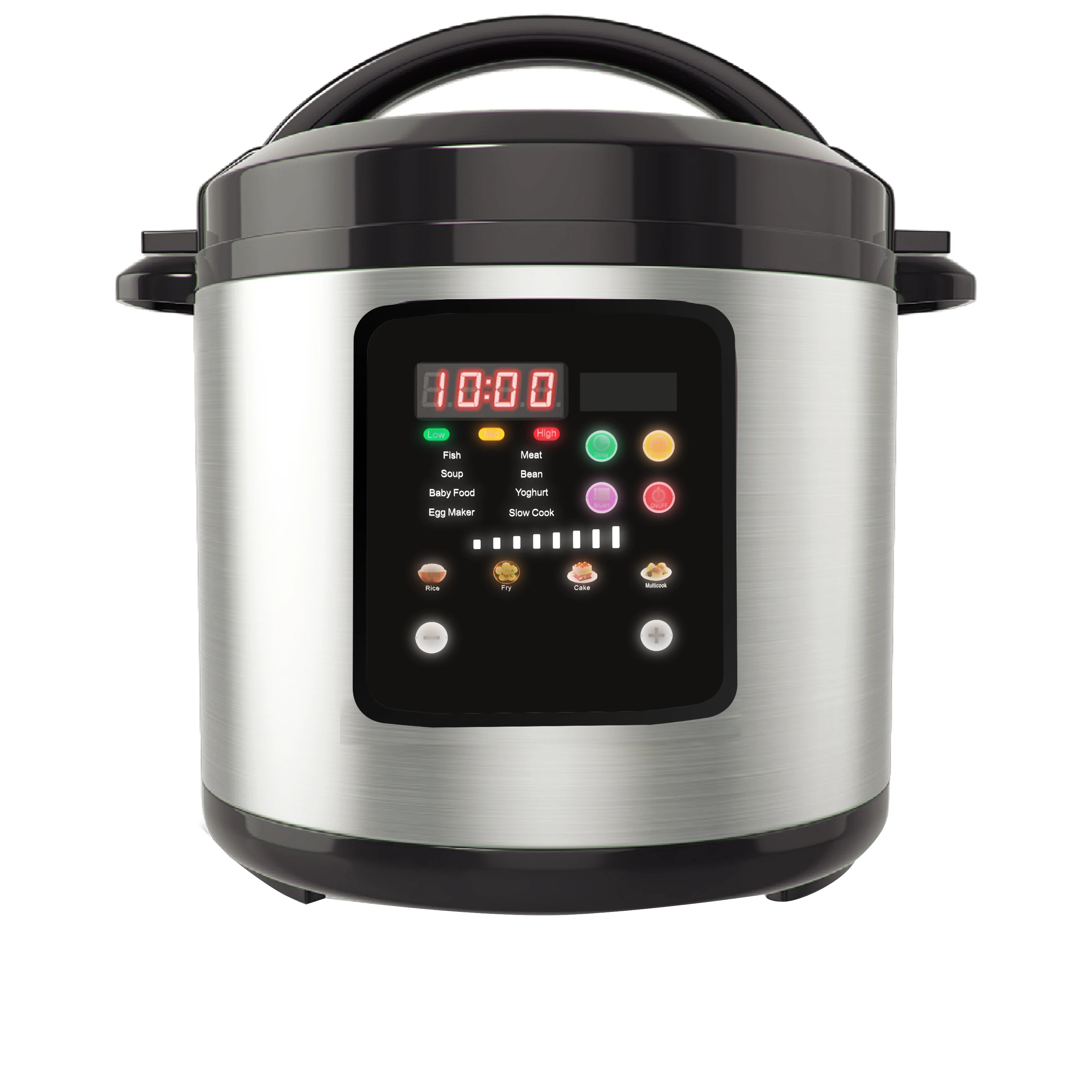 wholesale price 6L aluminum easy-use electric pressure cooker fast pressure rice pot electric multi cooker