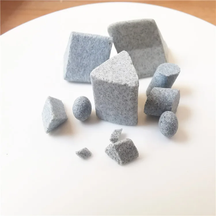 drying abrasive polishing finishing brown corundum deburring media