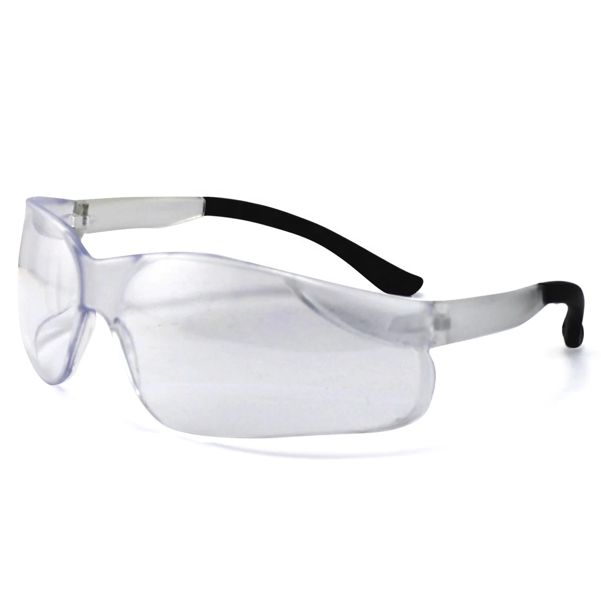 Anti fog Approved Wide-Vision Lab Safety Glasses ANSI Z87.1 Protective Safety Glasses with rubber end tips