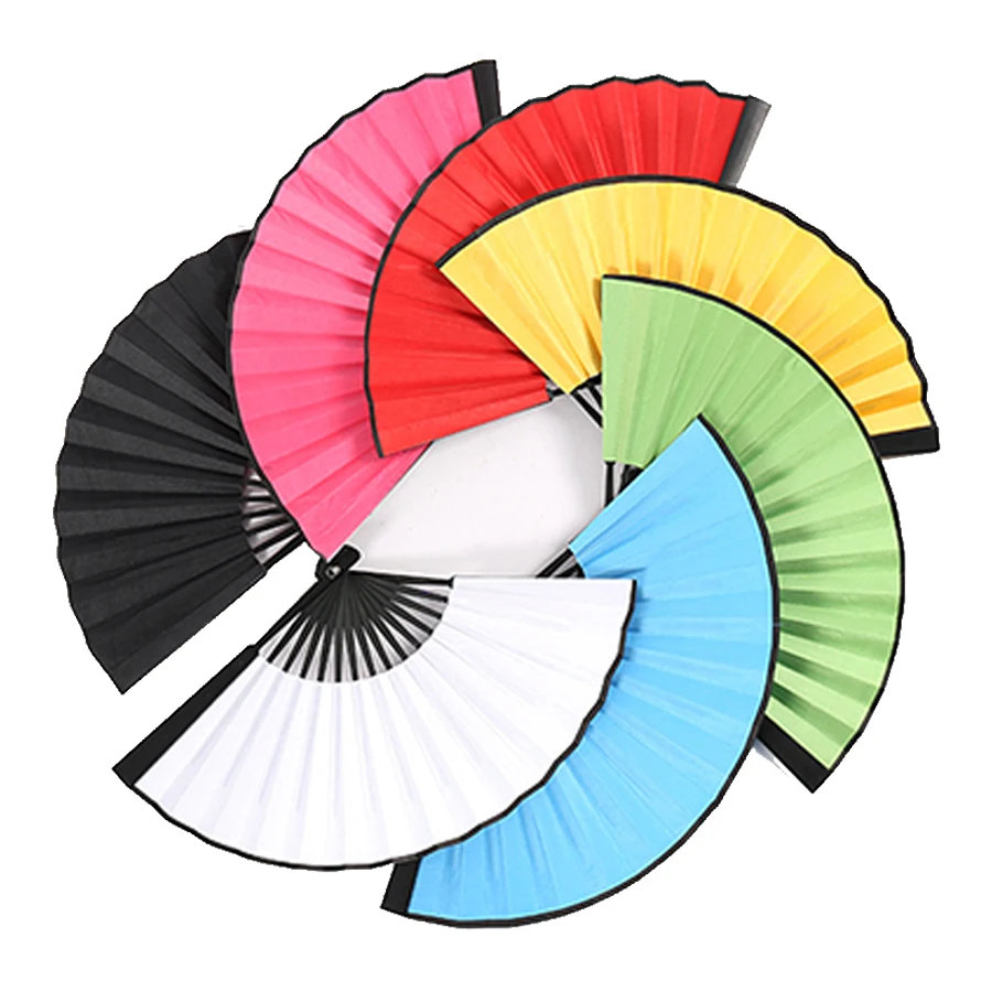 Bamboo customized custom Printed logo wooden Folding paper Hand Held fans party wedding decoration personalized custom hand fan