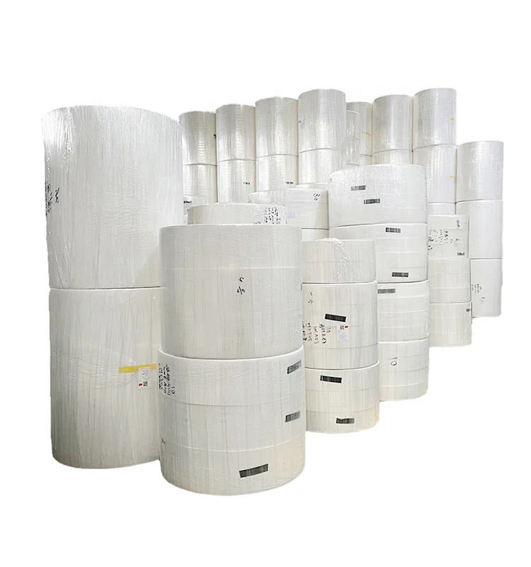 Tissue Paper Mother Roll Suppliers Wholesale White Parent Roll For Toilet Paper Jumbo Roll Raw Material
