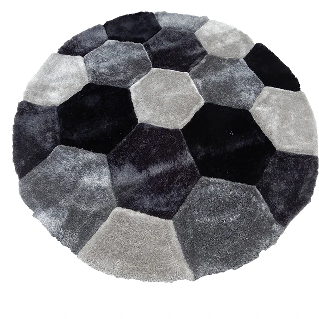 Круглый ковер на заказ коврик для пола ворсистый альфомбры домашний текстиль лохматый