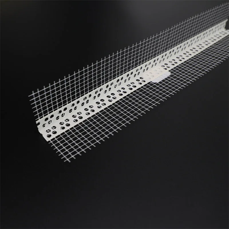 Pvc Bead With Fiberglass Mesh Gypsum Board Tile Types For Plastering Metal Strip Aluminium Drywall Corner Guards