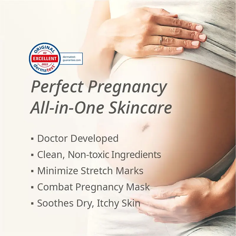 Woman care 8.11 Fl Oz Pregnancy Safe Maternity Face and Body Moisturizer Vitamin E Non-Toxic Unscented Korean Clean Skin Care