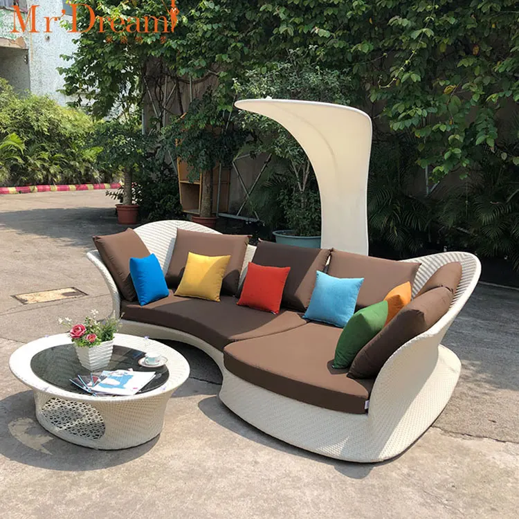 Водонепроницаемый высокое качество 5 звездочный отель стиль современный ротанга на открытом воздухе обеденный стол и стул