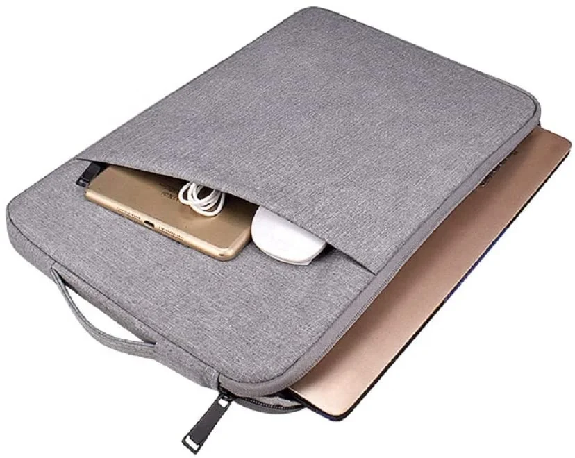 Micani Laptop Sleeve Compatible with 13-13.3 Inch Waterproof Shock Resistant Tablet Bag Case with Handle and Pocket