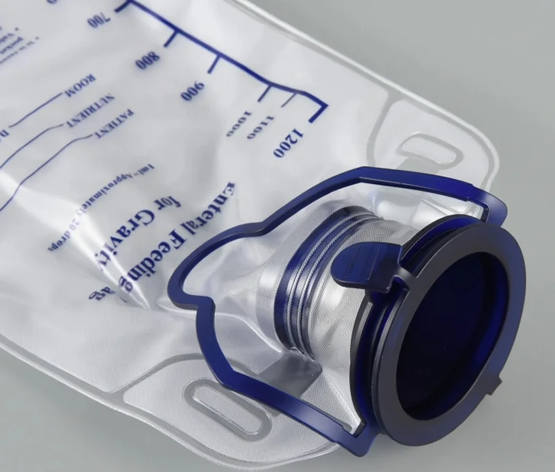 medical iv administration therapy TPN enteral parenteral nutrition bag tubing set 500ml 1500ml