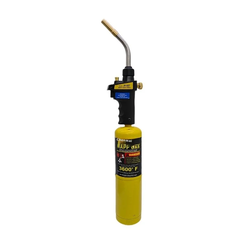 JH-6ST Small MAPP Gas Welding Torch for Air Conditioning Copper Aluminum Pipe Maintenance and Plastic Welding