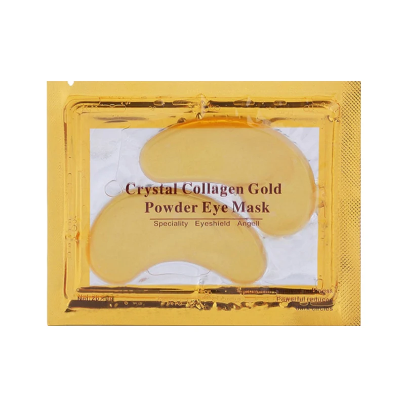 24k gold under eye collagen gel patches mask skincare anti Wrinkles puffy eyes dark circles 24k gold under eye gel pads mask