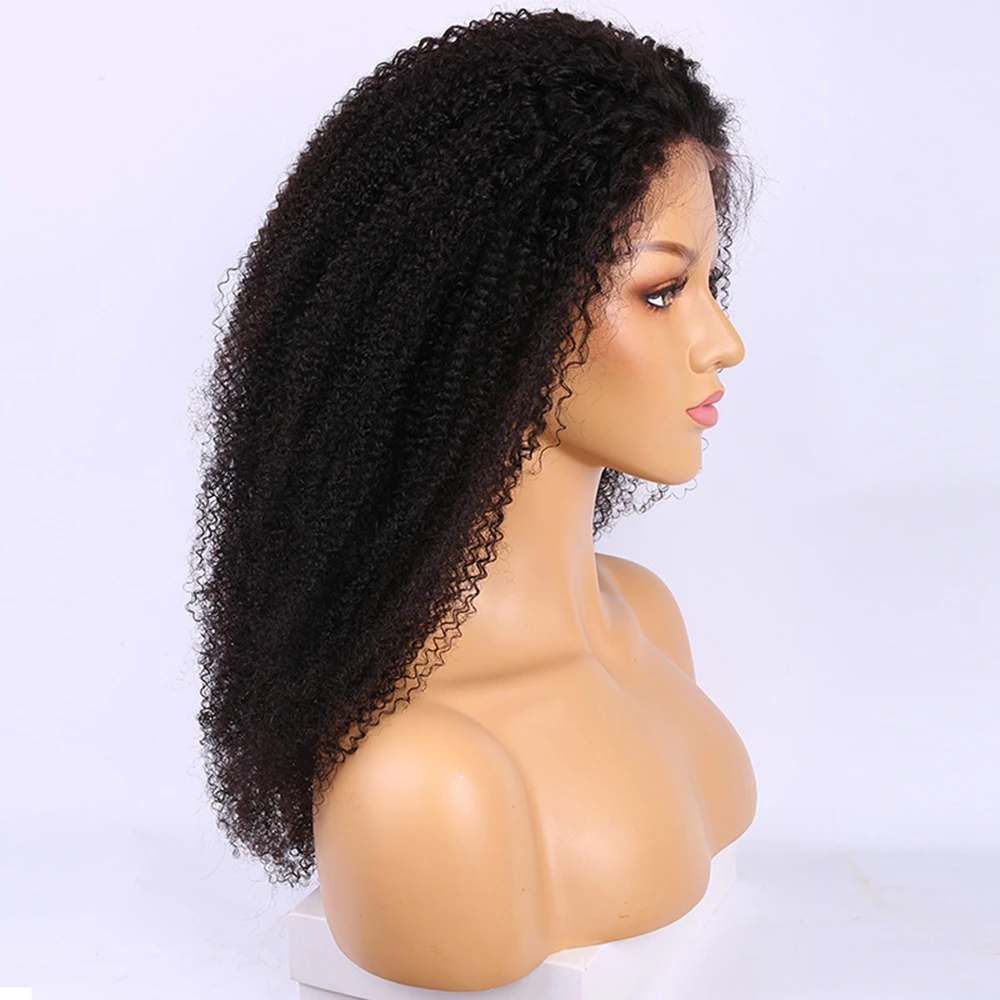 Kbeth afro human hair wigs braided wigs for black women afro kinky hair wigs China Factory Wholesale