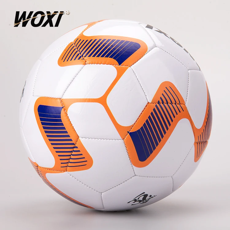High quality machine stitched custom logo football soccer ball size 2 3 4 5 for training promotion