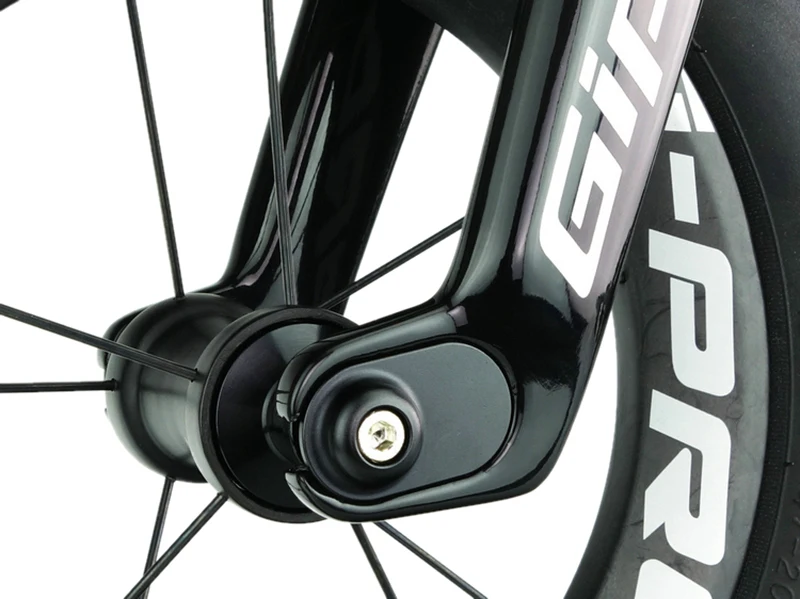 Gipsy G-ZERO углеродного волокна аэродинамический дизайн полный ЧПУ сплав адаптеры Super Light 12 дюймов детский велосипед мини велосипедная передняя вилка