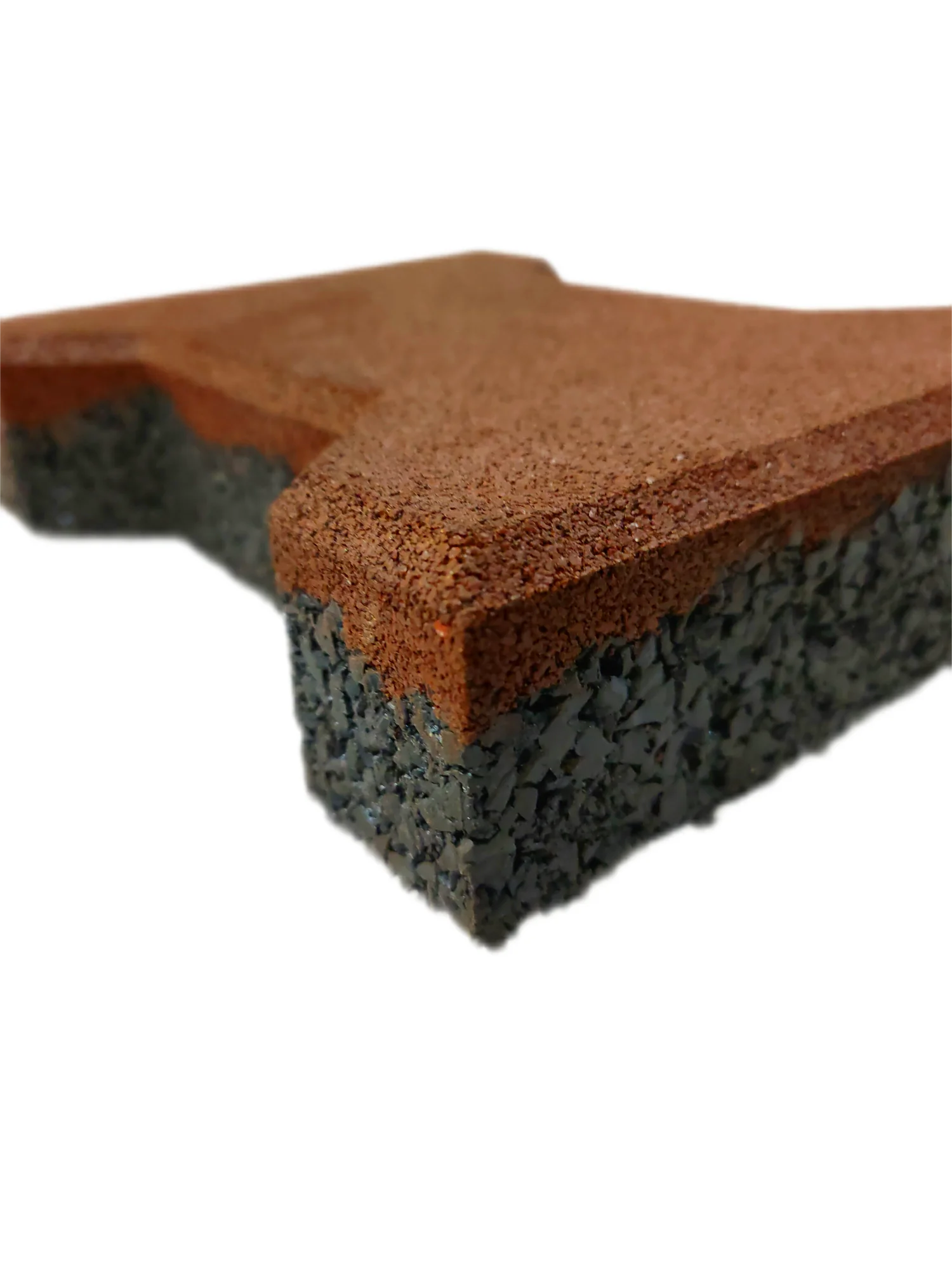 Firm Brick Puzzle Rubber Paver Use for Horse Interlocking Rubber Dog bone Pavers