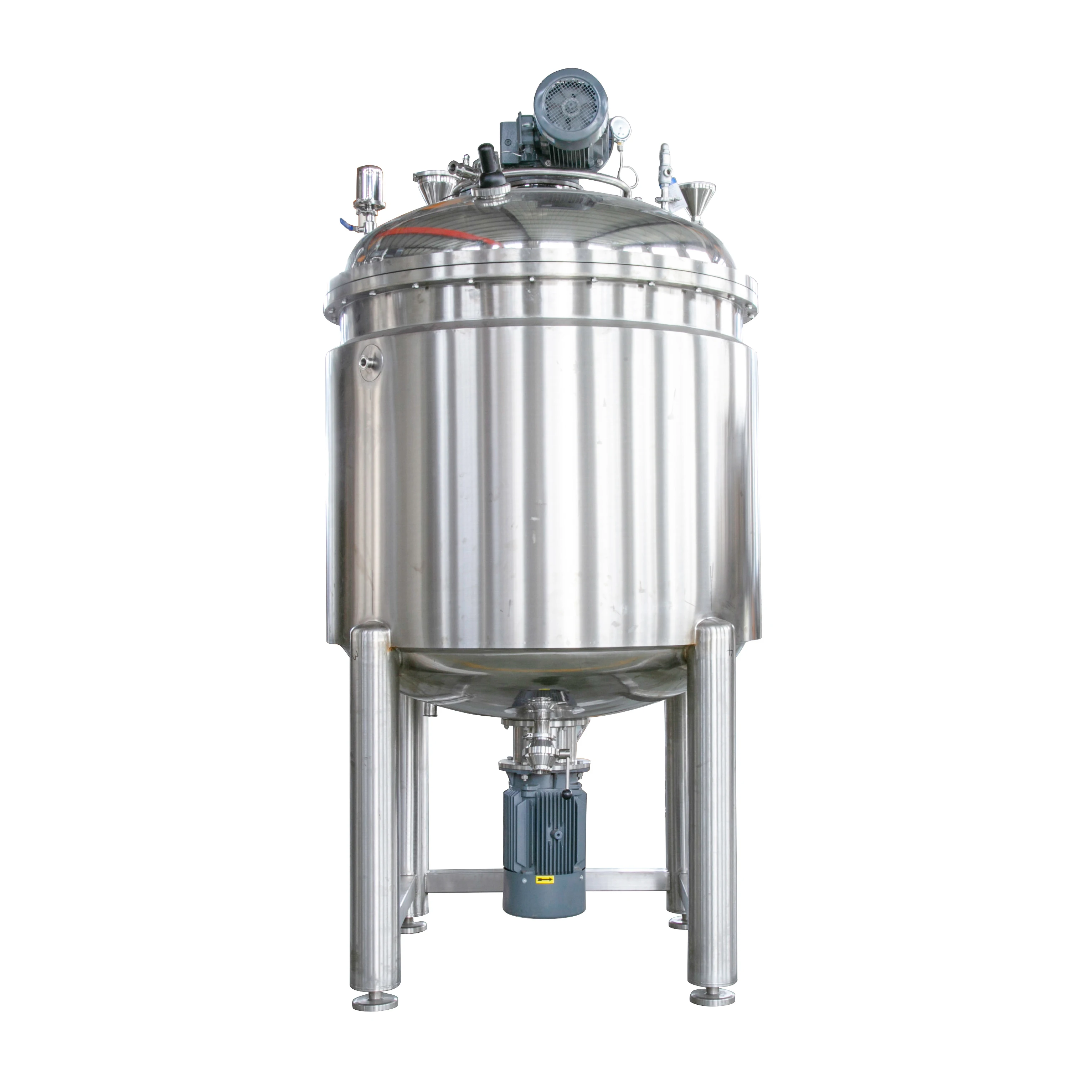 Stainless steel pharmaceutical liquid aseptic cosmetic tank oil juice  mixing storage tank