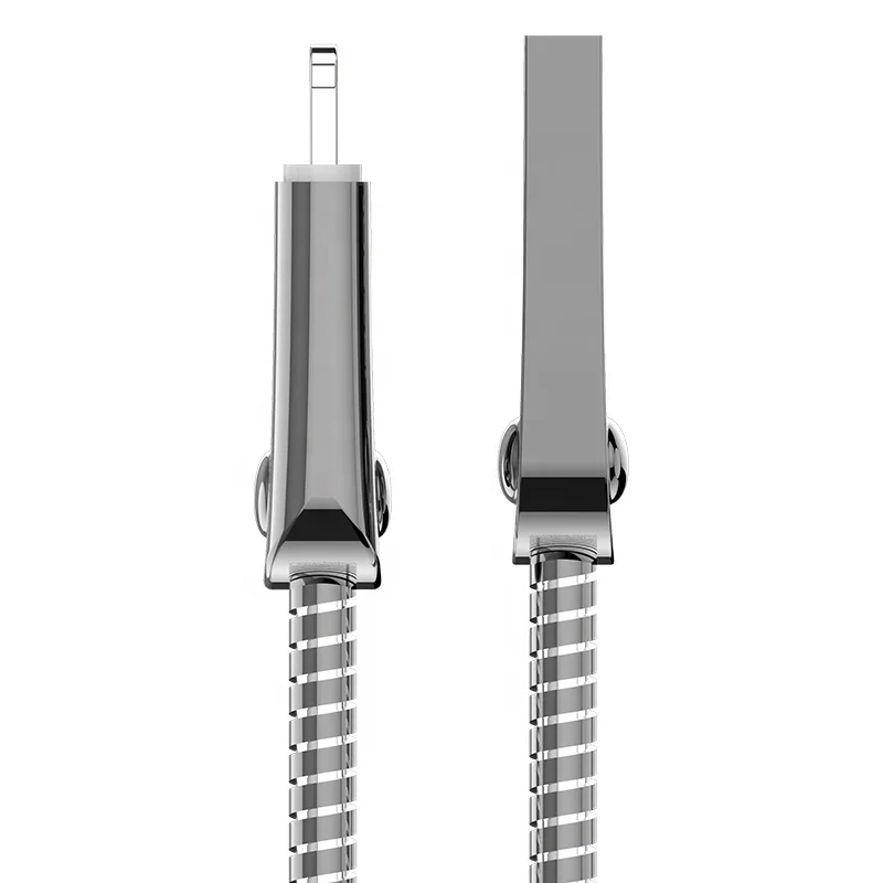  Высококачественный Плетеный Usb-кабель из цинкового сплава для зарядки и передачи