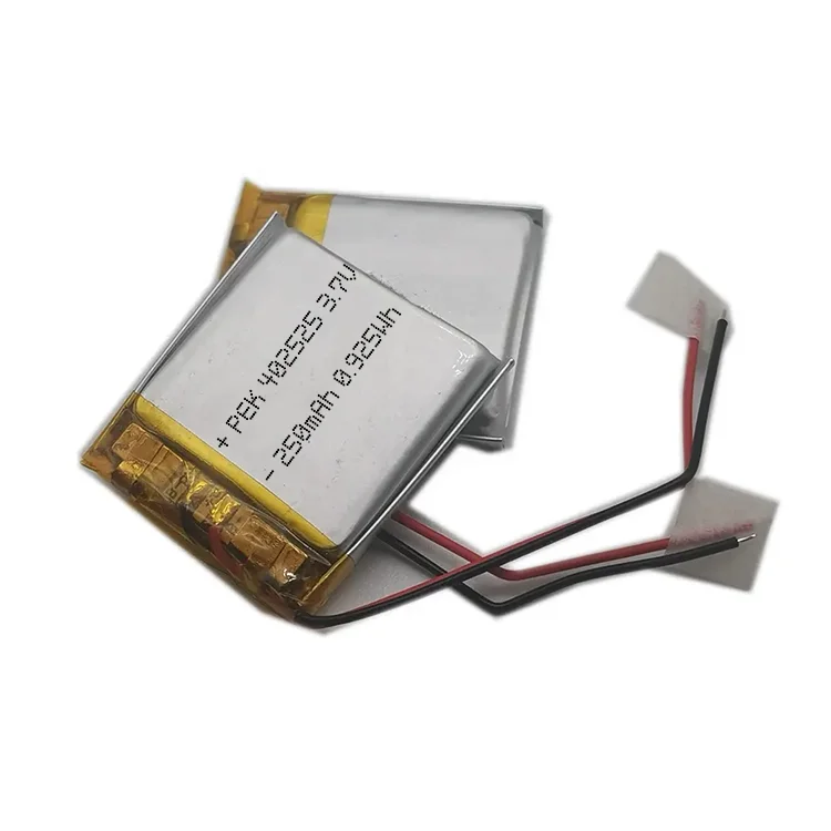 peeik 402525 250mAh 3.7V AI Q&A machine AI recording pen Safety-certified Batteries Low Self-discharge Rate
