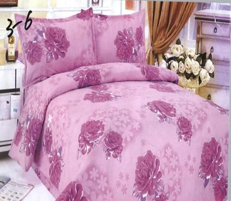 
100% Polyester Material and Printed Pattern luxury bedding comforter sets 